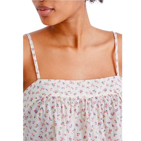 NEW MADEWELL SPAGHETTI STRAP FLORAL TANK TOP - Picture 3 of 8